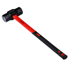 VOCHE® 14lb SLEDGE LUMP HAMMER FIBREGLASS HANDLE SLEDGEHAMMER - PROFESSIONAL
