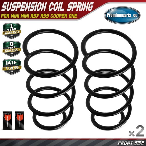 Coil springs front side - 2x,
