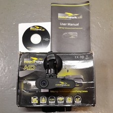 Roadhawk HD Dashcam 1080p GPS receiver, G-force  sensor for parts not tested.