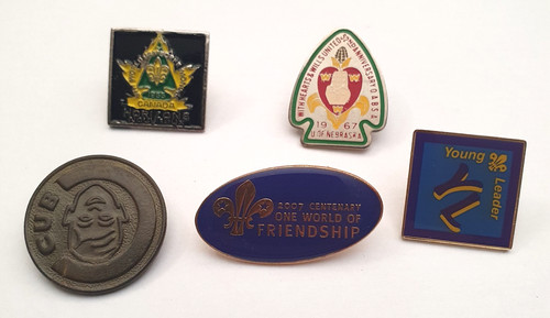 Boy scouts pin - 5, x