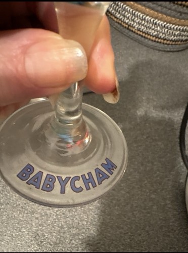 Babycham pair early branded - of,