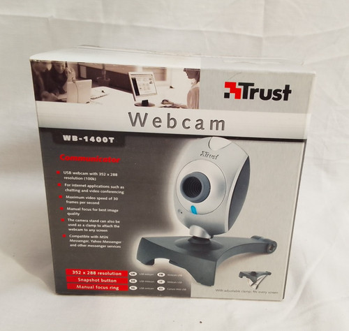 Trust 1400t webcam - trust, brand