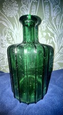 Green glass bottle - glass,