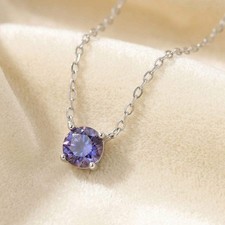 Amethyst Moissanite Crystal