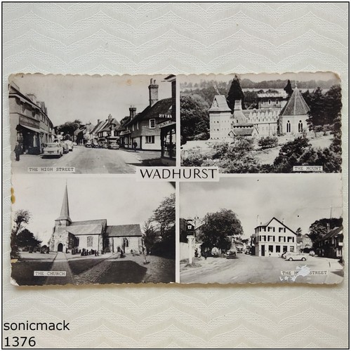 Wadhurst view 1969 postcard - 4,