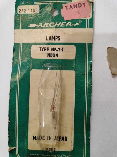 Vintage archer neon lamp - vintage,