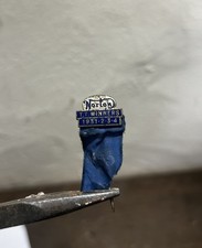 Original Vintage Norton TT 1935 Winners British Motorcycle Lapel Enamel Badge