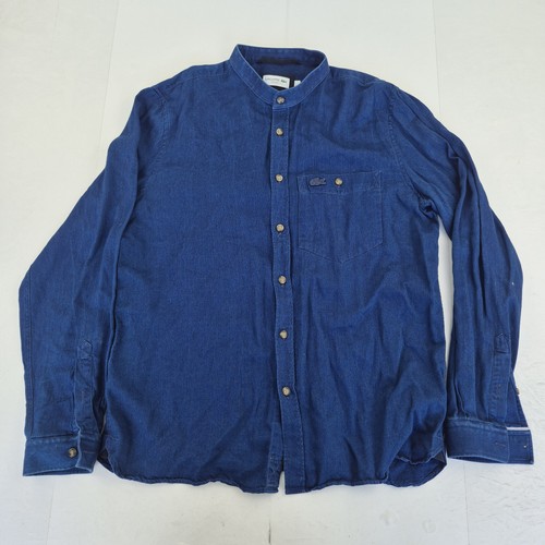 Lacoste shirt blue mens - shirt,