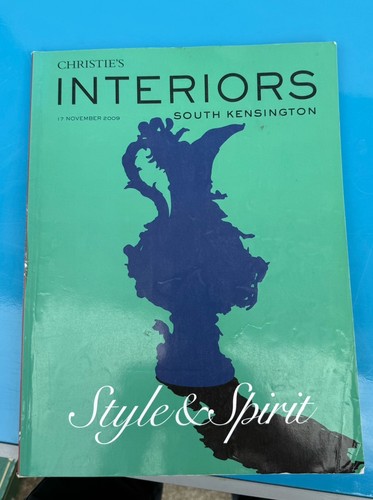 Christie interiors auction - interiors,