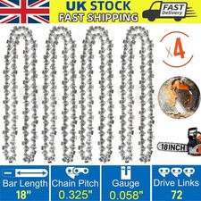 4PCS 18 Inch Chainsaw Saw