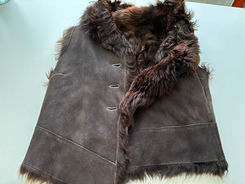 Joseph brown sheepskin gilet - joseph,