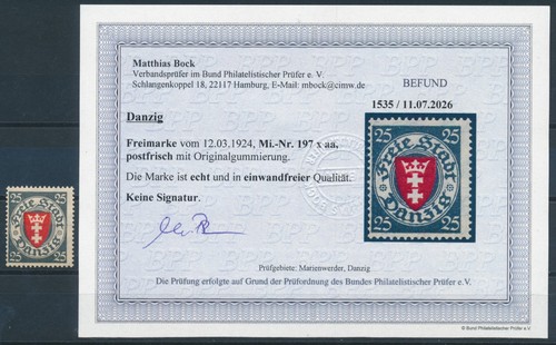 Danzig pfennig state coat - 25,