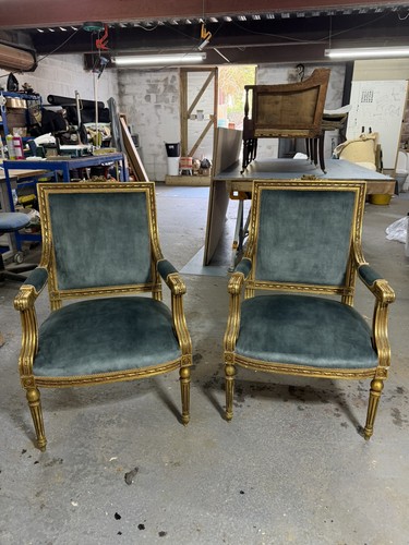 Pair luxurious gilt - pair, of