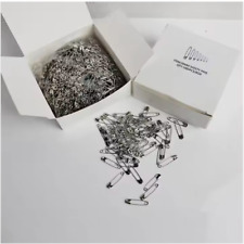 28mm Safety Pins, 1000. Running,Cycling,Sport, Nappies, Sewing, Box of 1000.