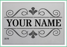 Your name vintage mylar