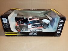 NIKKO AUDI R8 RALLY REMOTE  CONTROL CAR 1:16 SCALE DAMAGED PACKAGING 