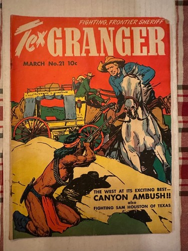 Tex granger comic book - #21,