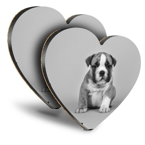 Heart mdf coasters - mdf,
