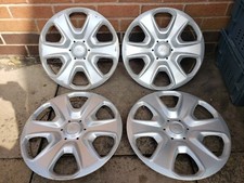 Set of Genuine Ford Fiesta MK7 & Transit Courier Van 15" Wheel Trims Hub Caps x4