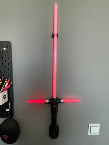 Wall mounted lightsaber - mounted,
