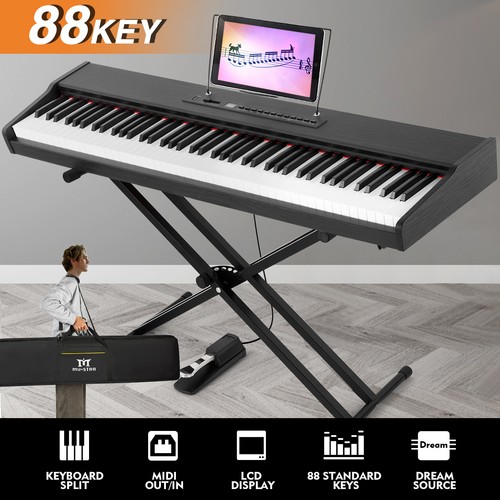 Black 88keys semi weighted - 88keys,