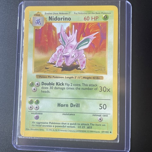 Nidorino uncommon base - base, set