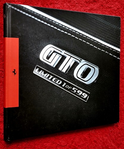 2010 ferrari 599 gto hardback - 599,