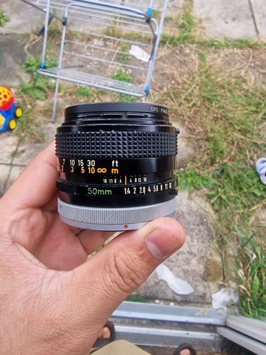 Canon 50mm s - f/1.4, s.s.c