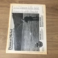 GUNS26 MAGAZINE ADVERT 12X9 PEZON ET MICHEL: FINE SALMON RODS