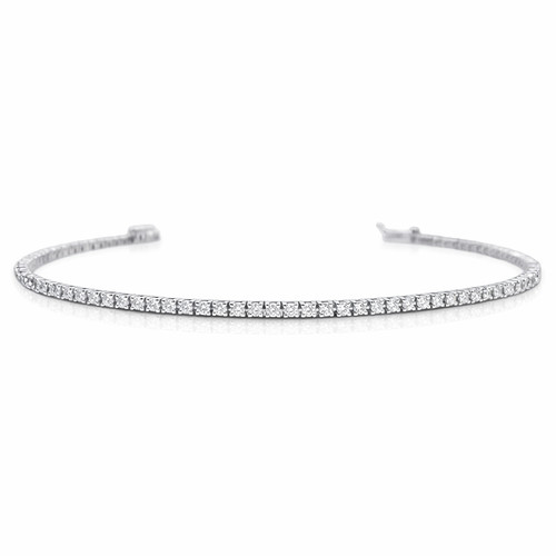 18ct white gold natural - 18ct,