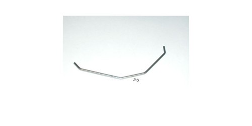 Front stabilizer bar 5mm - front, 2.5mm