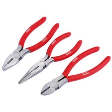 Draper 3pc Pliers Set Carbon
