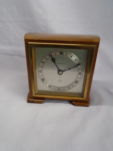 Vintage elliott mantel clock - vintage,