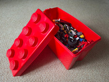 Large Official 8 Stud Lego Red
