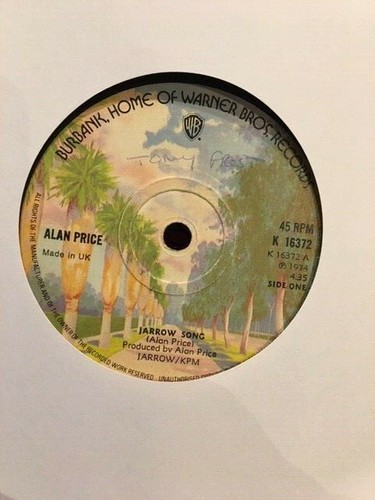 Alan price jarrow - jarrow, song