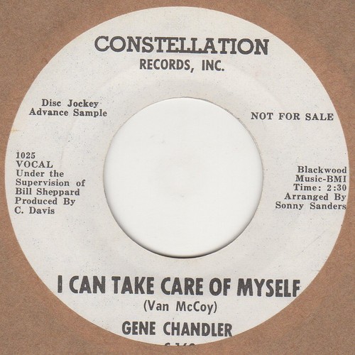Gene chandler can take care - i,