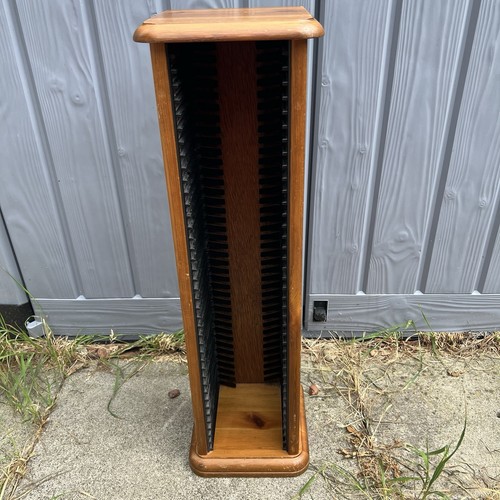 Wooden storage tower rack - wooden,
