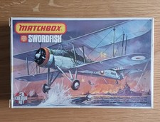 Vintage Matchbox Fairey Swordfish Mk.I/III, Scale 1:72 - Not Used