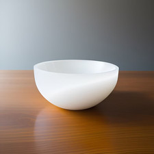 Natural Selenite Crystal Bowl Round Charging Dish for Healing Stones, Reiki UK