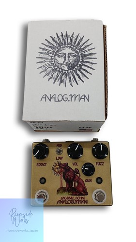 Analogman sunlion fuzz effects - sunlion,