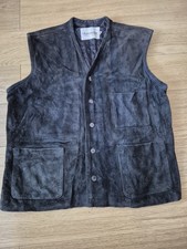 Matinique Black Suede Leather