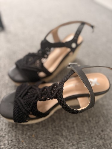 Xti shoes black wedge - shoes,