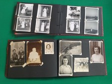 2x Vintage 1940-1950s Photo Album,350+ Original Old Photographs,Art Deco Fashion