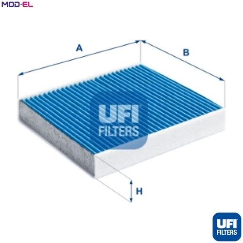 Filter cabin air 158 - filter, 34.158.00