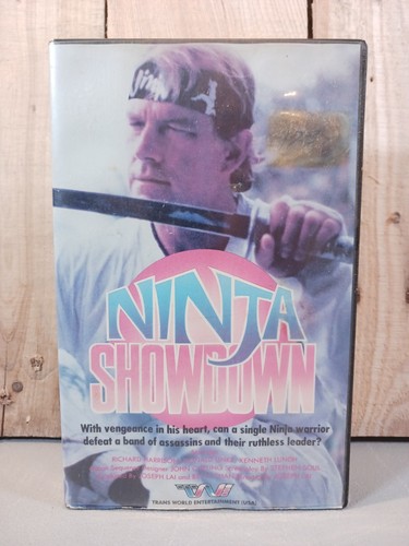 Ninja showdown vhs - showdown,