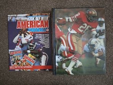 Vintage American Football NFL Magazines With Binder/File 1986. Complete Set.