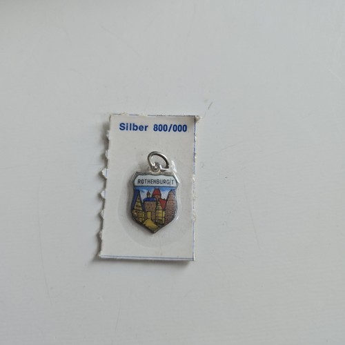 Sterling silver and enamel - sterling,