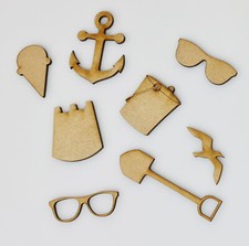 Wooden MDF Seaside Beach
