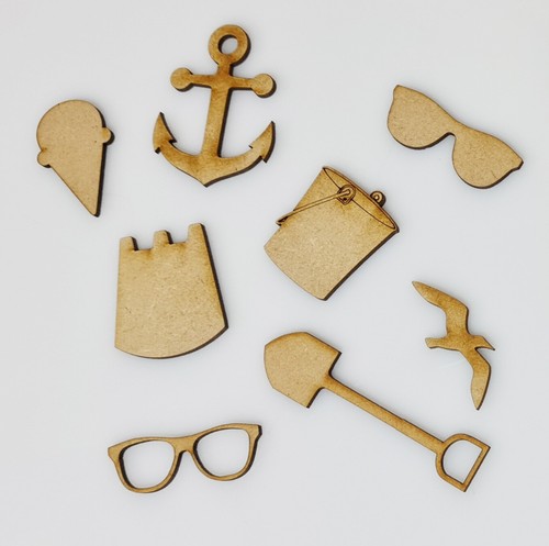 Wooden mdf seaside - seaside, beach