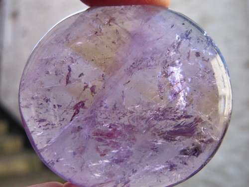 Ametrine crystal citrine palm - ametrine,